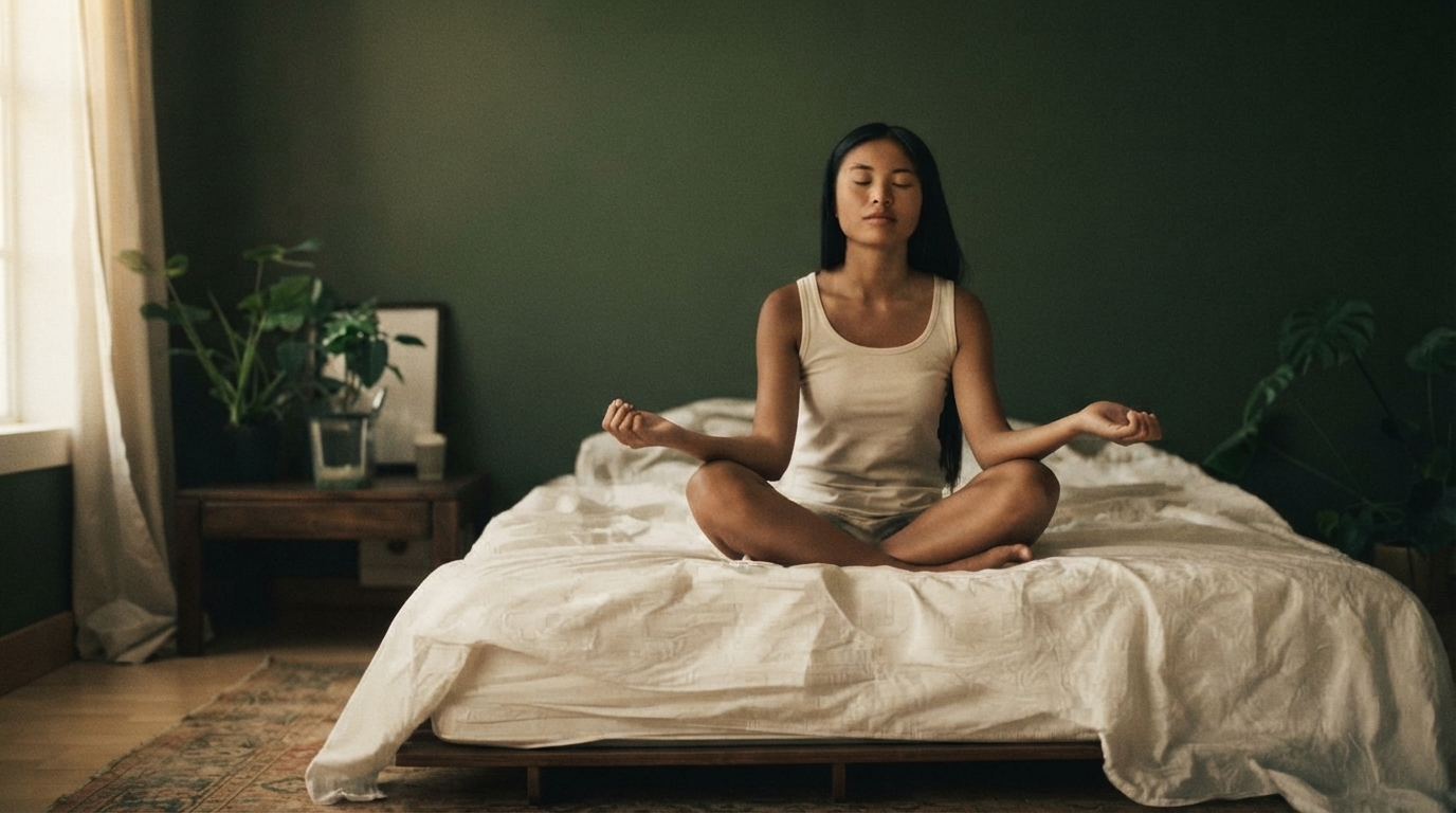 Editorial illustration for How to Create a Mindful Pause Ritual at Home